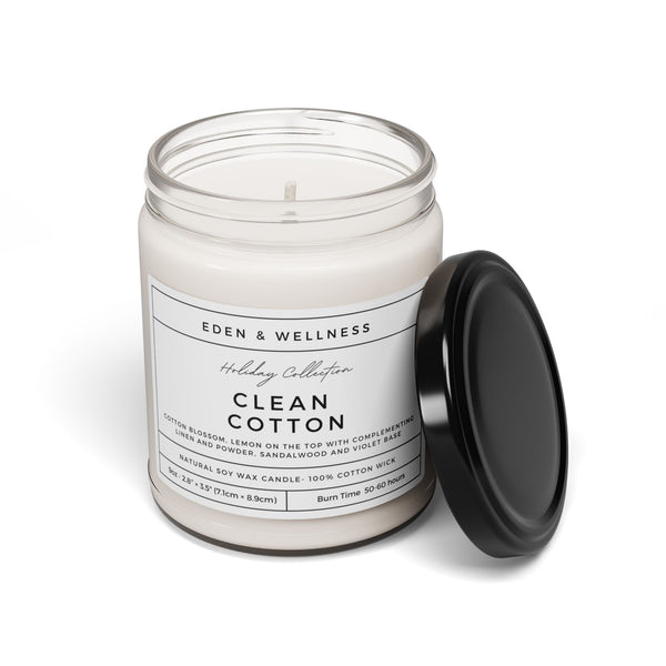 Clean Cotton Soy Candle - 9oz